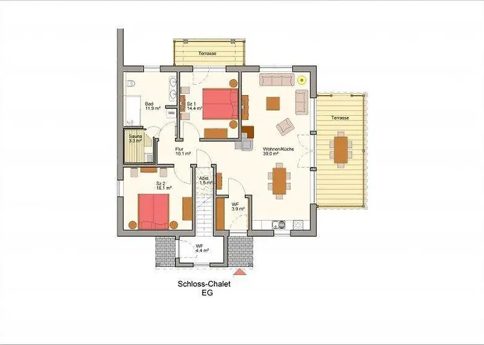 Holiday home Chalets-zum-ilsetal-schloss-chalet-nr-19 *